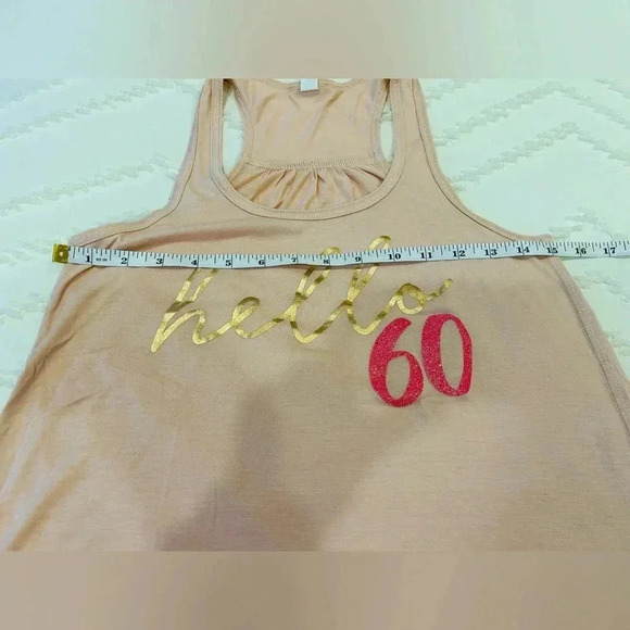 60th pink birthday tank top, sash and crown 👑 - Picture 4 of 10